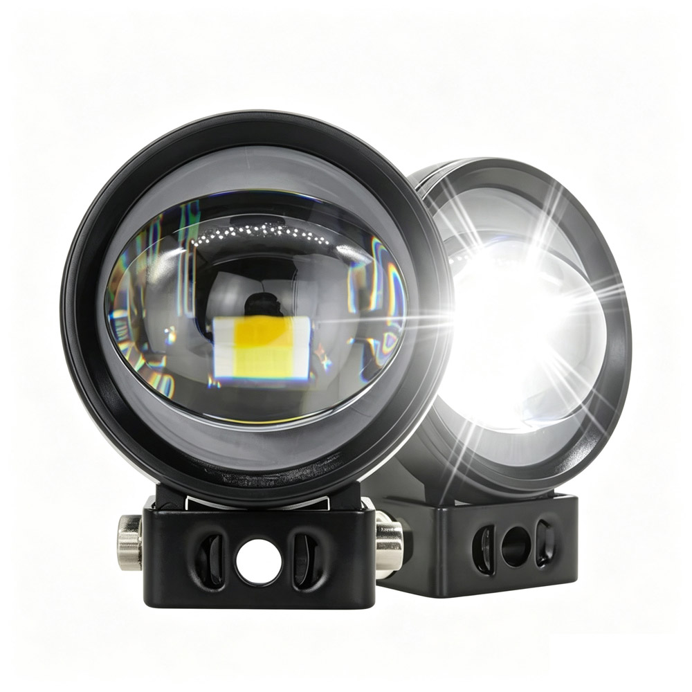 Universal Motorcycle Led Headlight Projector - LED 프로젝터 스포트라이트 오토바이 보조 운전