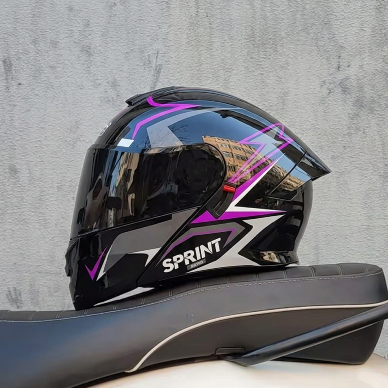 Modular Flip Up Motorcycle Helmet Dot Approved - DOT 승인 모듈식 플립업 풀페이스 오토바이