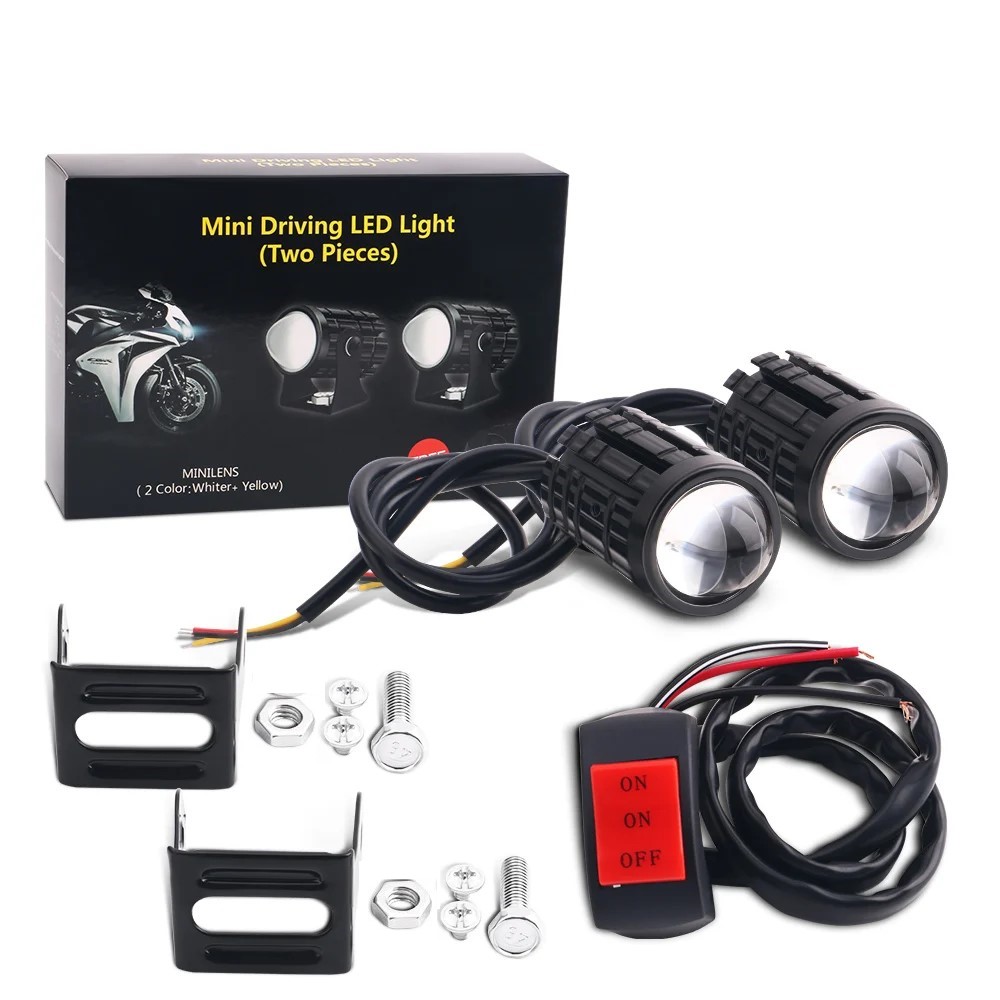 Universal Motorcycle Led Headlight Projector - 유니버설 오토바이 LED 헤드라이트 프로젝터 렌즈