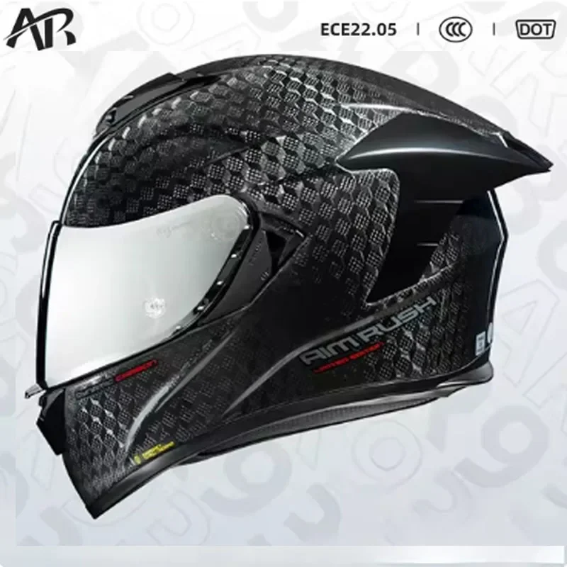 탄소 섬유 오토바이 헬멧, ECE DOT 승인, 풀 페 - Carbon Fiber Lightweight Motorcycle Helmet 리뷰 및 가격