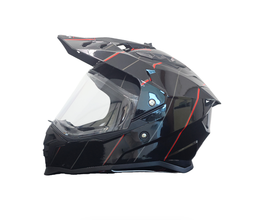 새로운 프리미엄 ABS 모듈식 레이싱 오토바이 헬멧 남 - Dual Visor Motorcycle Racing Helmet 리뷰 및 가격