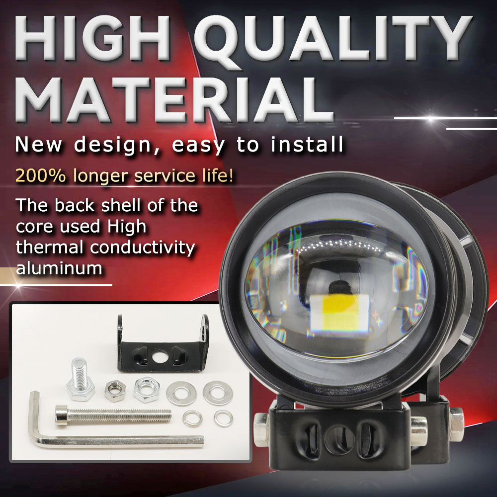 LED 프로젝터 스포트라이트 오토바이 보조 운전 안개등 - Universal Motorcycle Led Headlight Projector 리뷰 및 가격