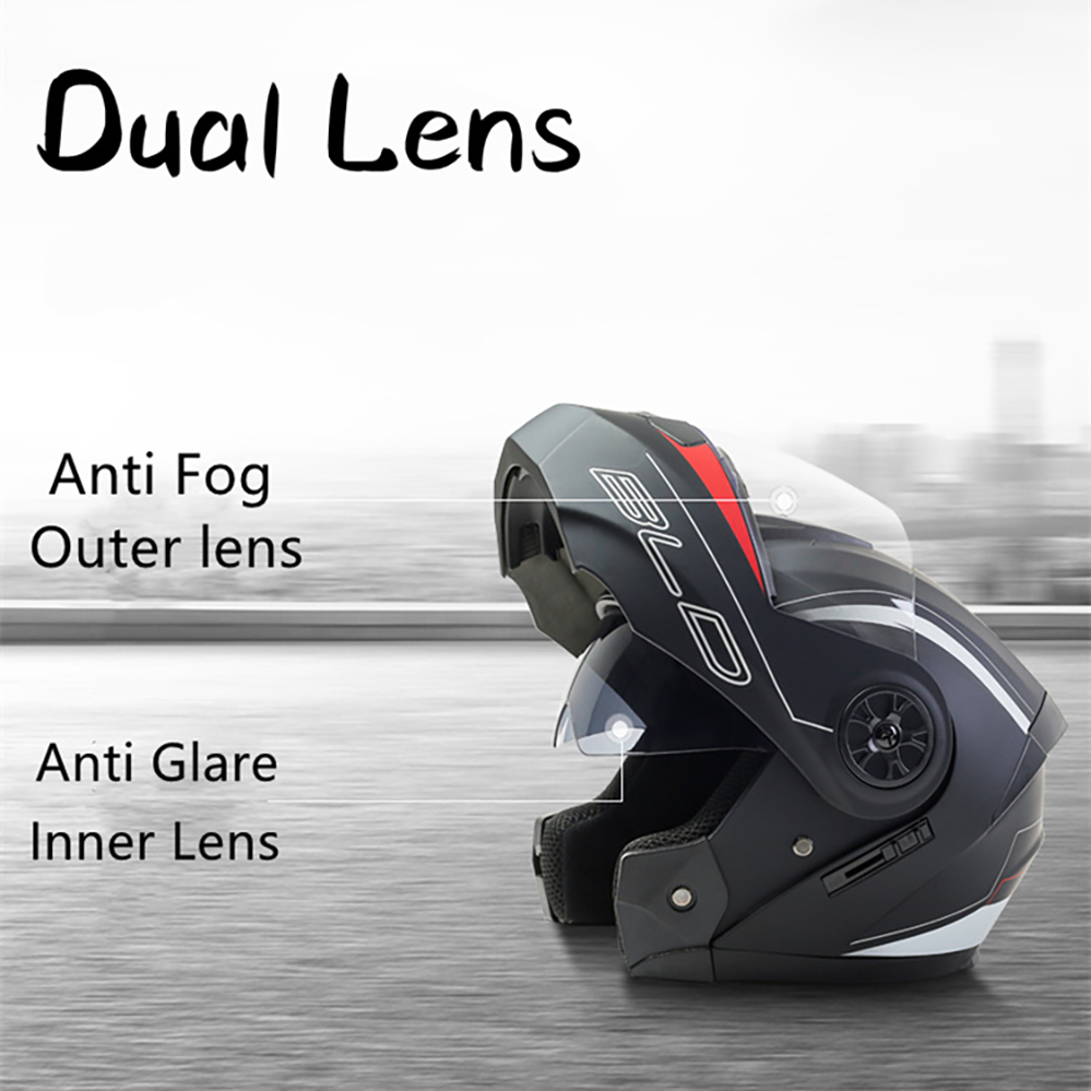 블루투스 남성용 오토바이 헬멧 오토바이 용 풀 페이스  - Full Face Motorcycle Helmet With Bluetooth 리뷰 및 가격