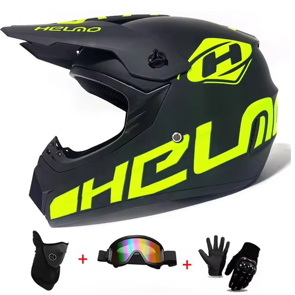 모토크로스 및 오프로드 헬멧 세트-극단 청소년 챌린지  - Off Road Motocross Helmet Goggles Set 리뷰 및 가격