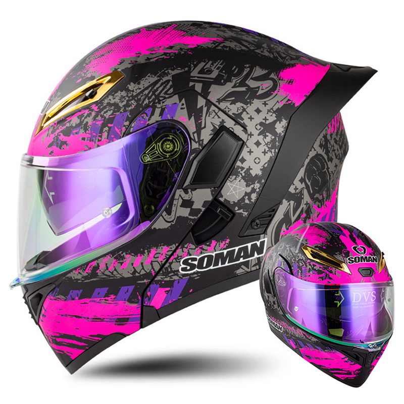 DOT 승인 남성용 오토바이 헬멧, 듀얼 렌즈 플립 업 - Modular Flip Up Motorcycle Helmet Dot Approved 리뷰 및 가격