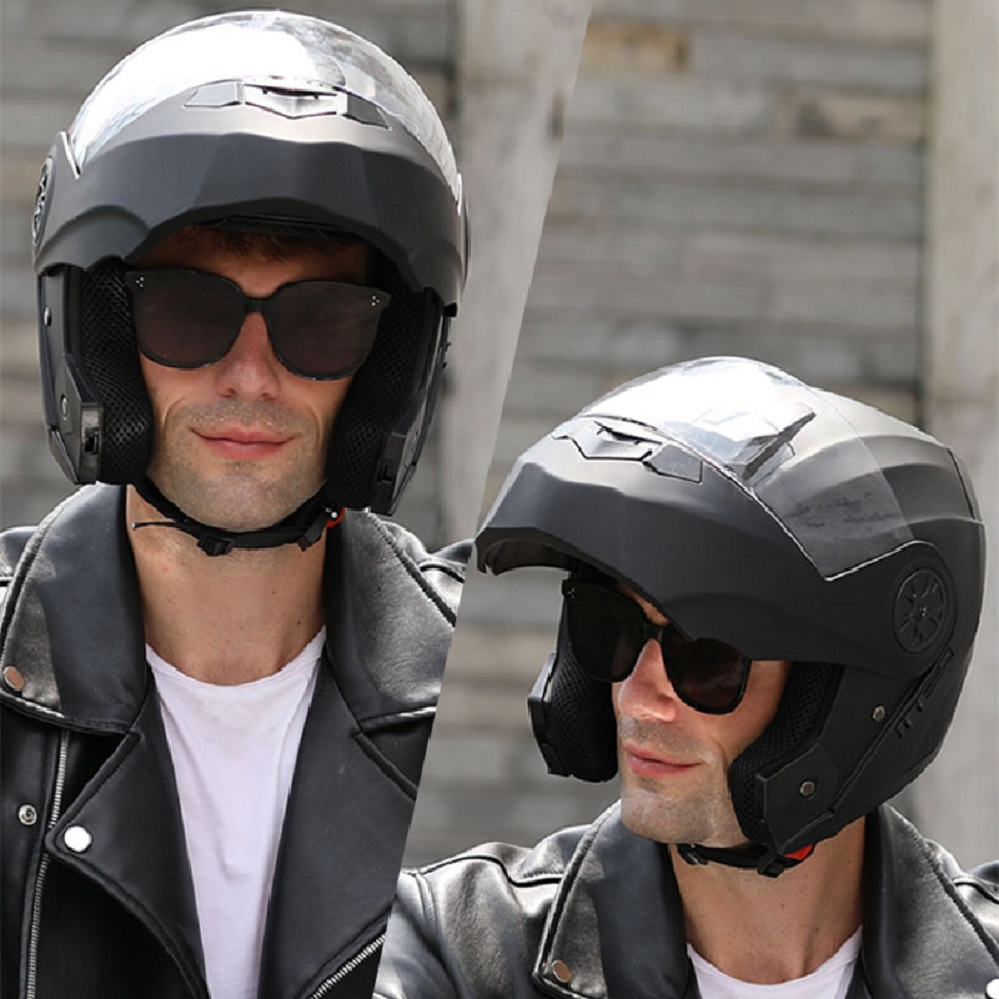모듈식 오토바이 헬멧, 듀얼 렌즈 플립업 헬멧, ECE - Motorcycle Helmet Inner Sun Visor Lens 리뷰 및 가격