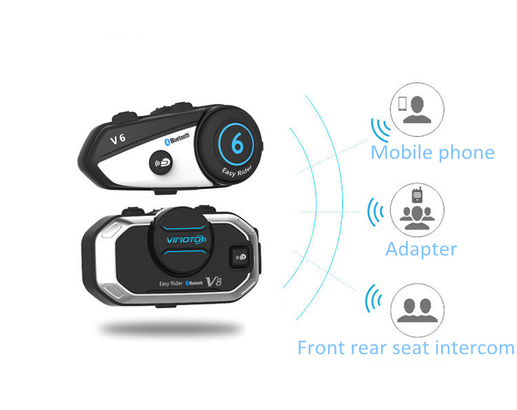 비모토 V8 오토바이 헬멧 헤드셋 블루투스 스테레오 인 - Universal Motorcycle Helmet Intercom Headset 리뷰 및 가격