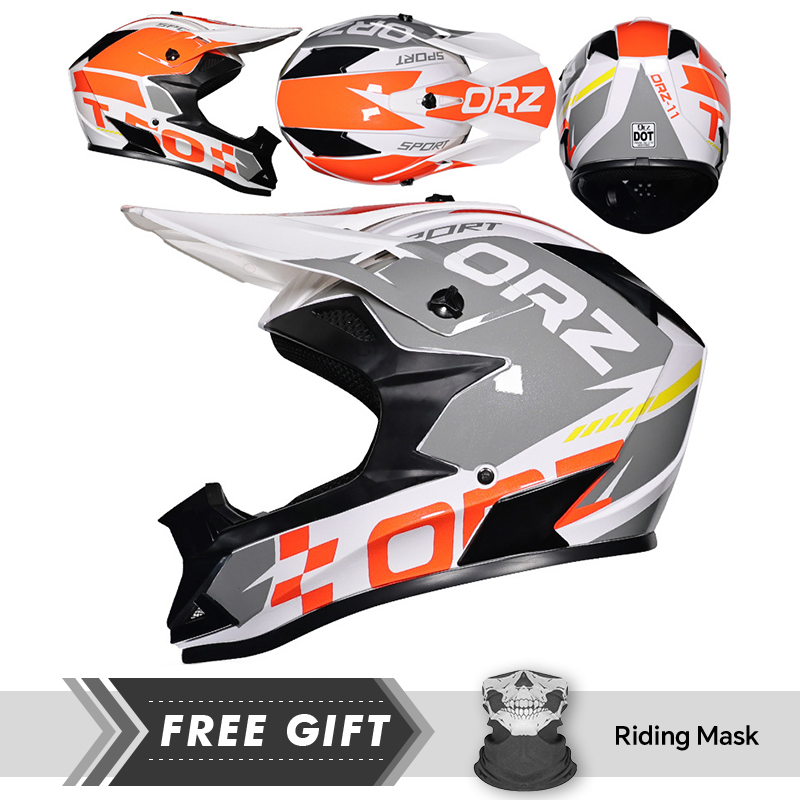 눈 얼굴 보호 오프로드 헬멧, 편안한 통풍 더트 바이크 - Quick Release Buckle Motorcycle Helmet 리뷰 및 가격