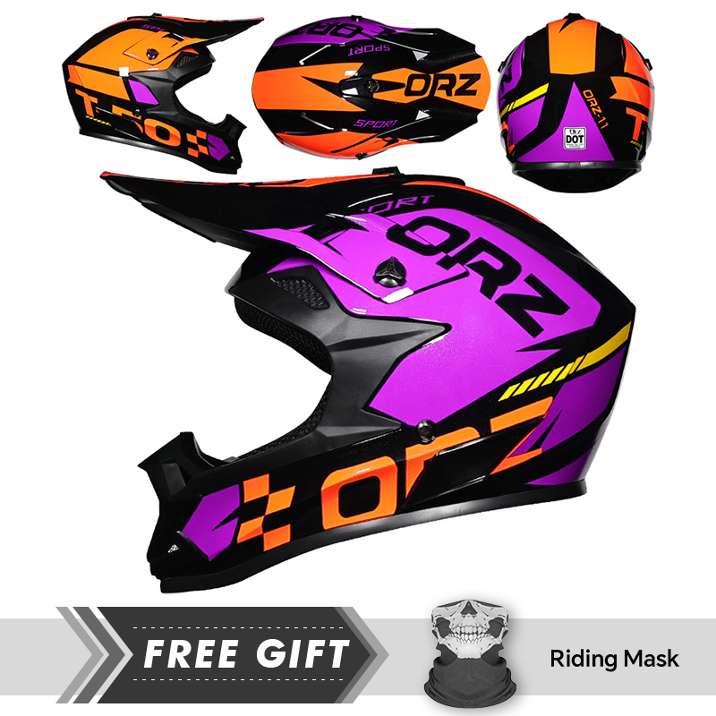눈 얼굴 보호 오프로드 헬멧, 편안한 통풍 더트 바이크 - Quick Release Buckle Motorcycle Helmet 리뷰 및 가격