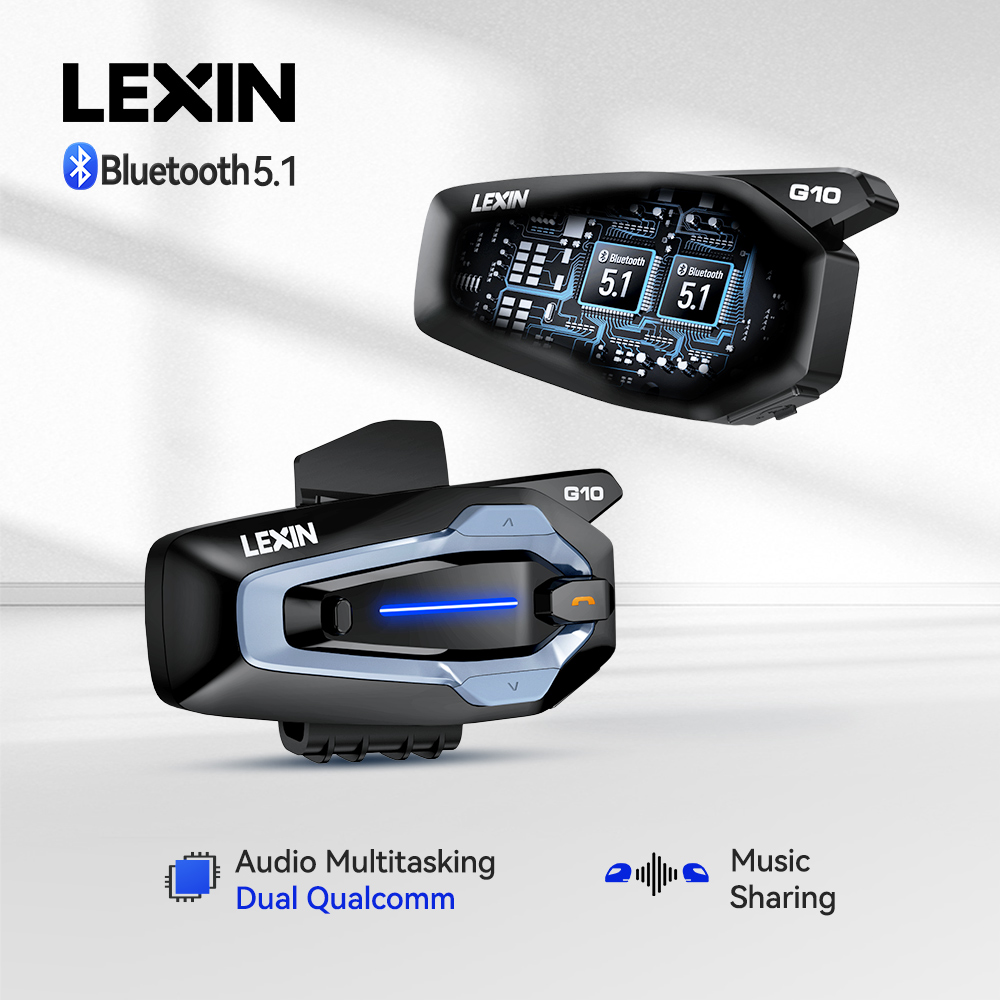 NEW-LEXIN G10 오토바이 헬멧 인터콤, 8명  - Universal Motorcycle Helmet Intercom Headset 리뷰 및 가격