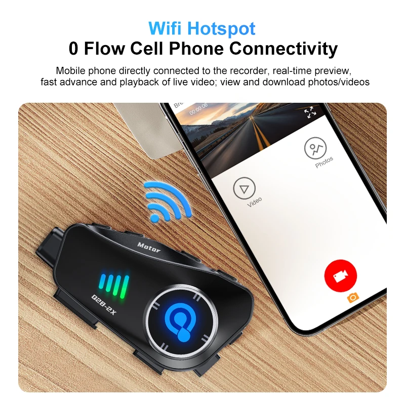 새로운 Q28-2X 오토바이 헬멧 블루투스 인터콤 2인 - Universal Motorcycle Helmet Intercom Headset 리뷰 및 가격