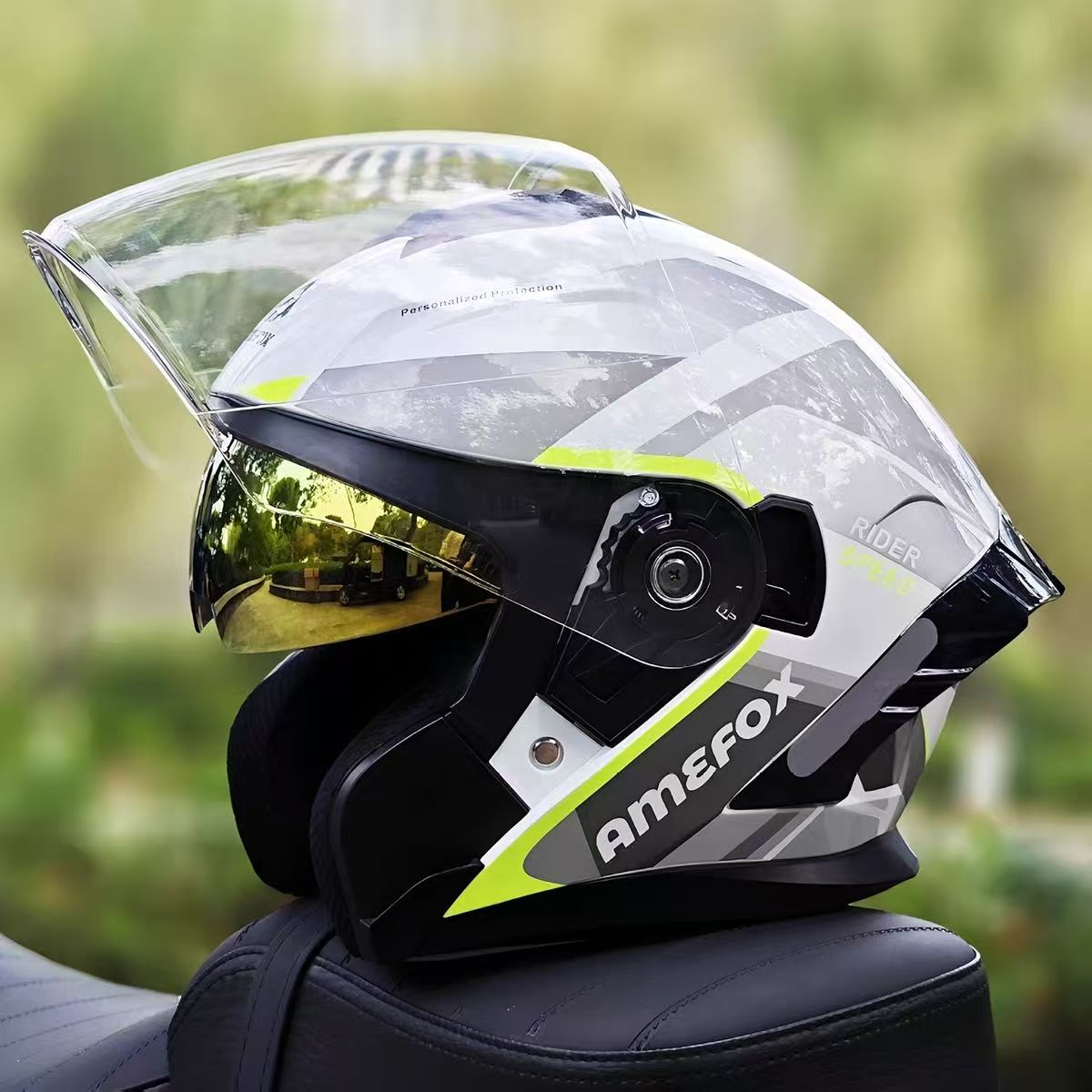 이중 바이저 오픈 페이스 헬멧 3/4 제트 스타일 오토 - Motorcycle Helmet Inner Sun Visor Lens 리뷰 및 가격
